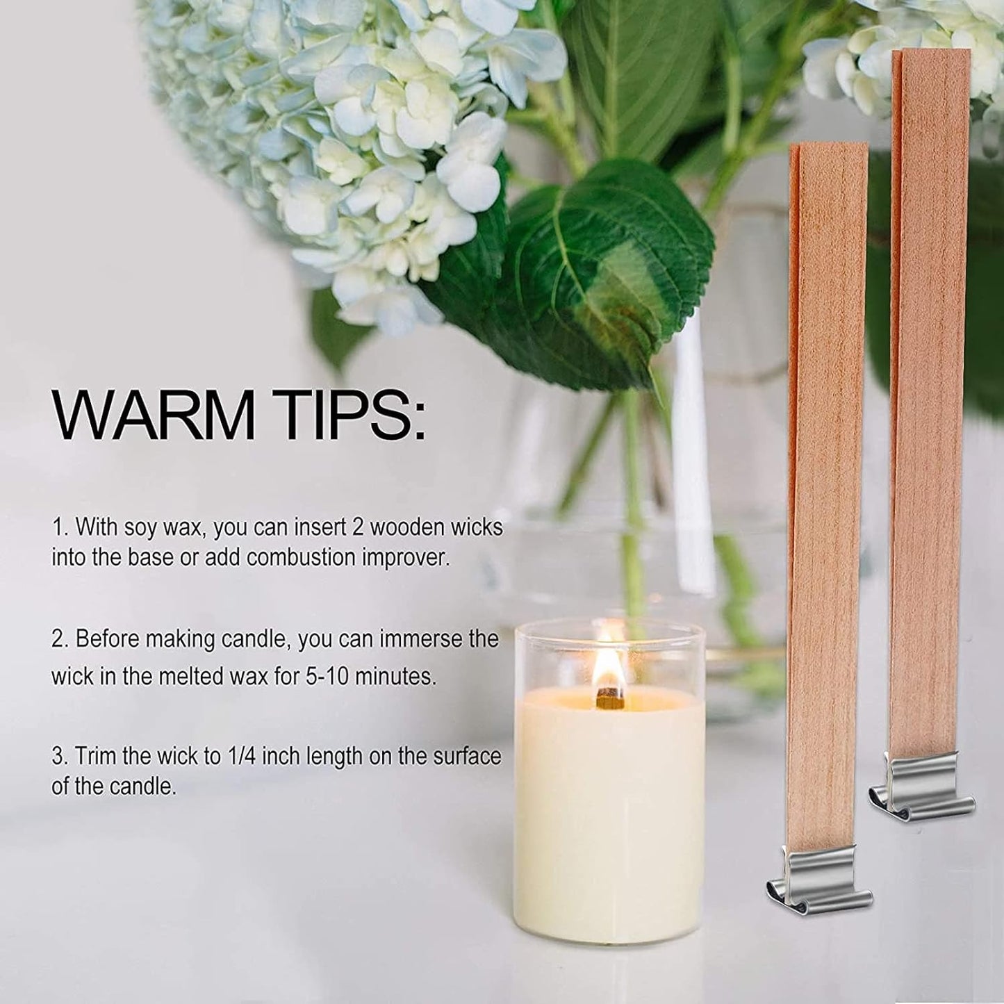 Wooden Candle Wicks