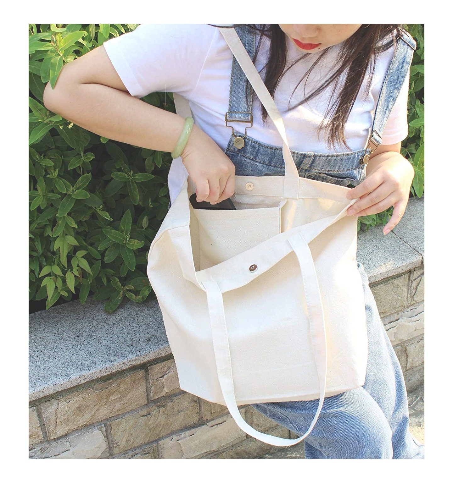 I Don't Give A Frap Tote Bag Starbucks Coffee Shoulder Bag Purse with Pocket