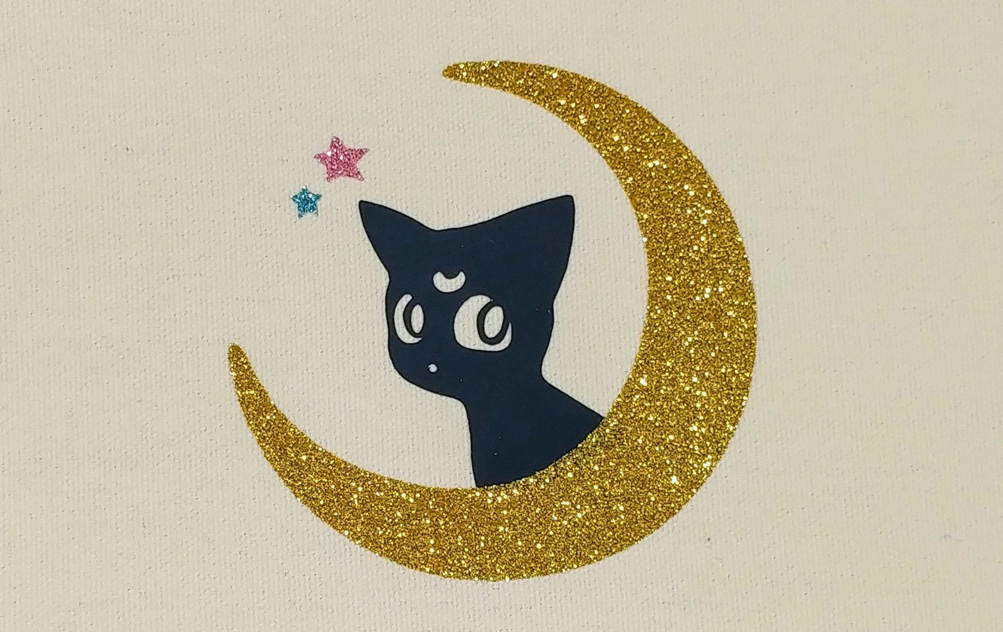 Anime Pencil Case | Sailor Moon Luna| Cosmetic Bag | Kawaii Stationary | Accessories | Black Cat Purse | Christmas Gift for her | Cute Pouch