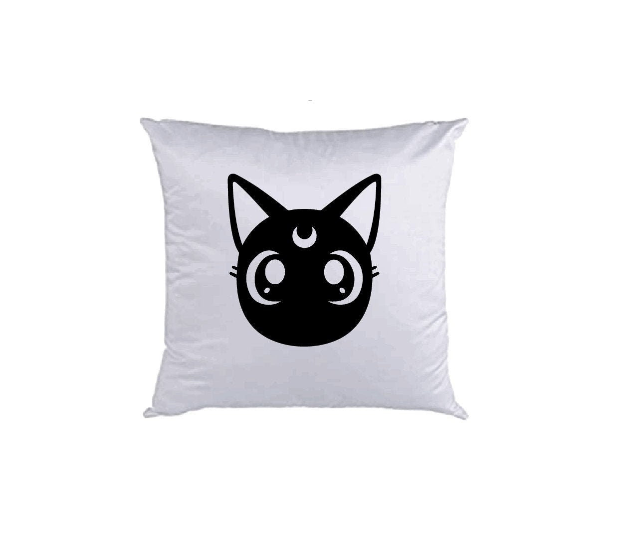 Sailor Moon Pillow Cover, Gift for Her,Decorative Cushion Cover, Home Gifts, Bedding, Decor, Kawaii, Anime, Cat, Cute Pillows,Pillow Covers