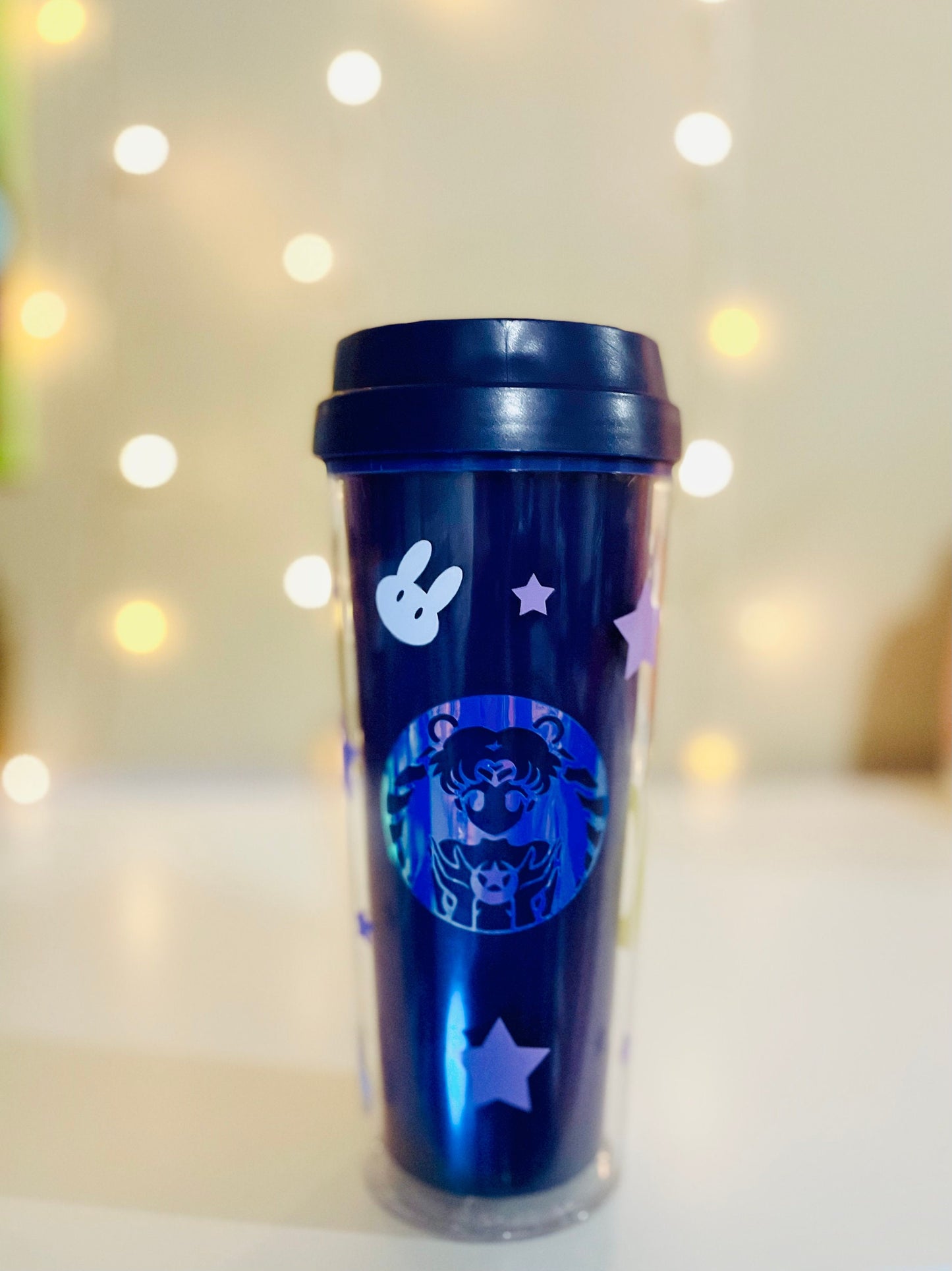 Colour Changing Cup|Sailor Moon Travel Mug, Skinny Tumbler Holographic,Travel Gift for her, him, Custom, Personalized, Anime|Kawaii Birthday