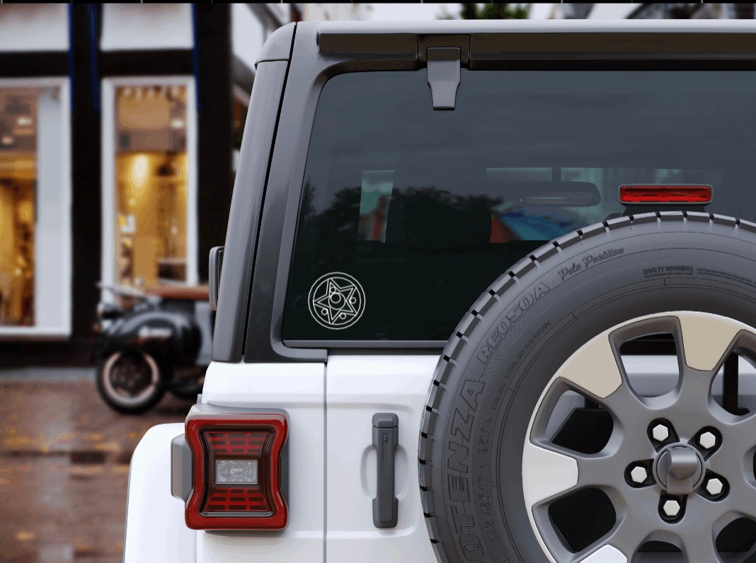 Sailor Moon Car Decals | Waterproof Car Accessories | Anime Gift for her