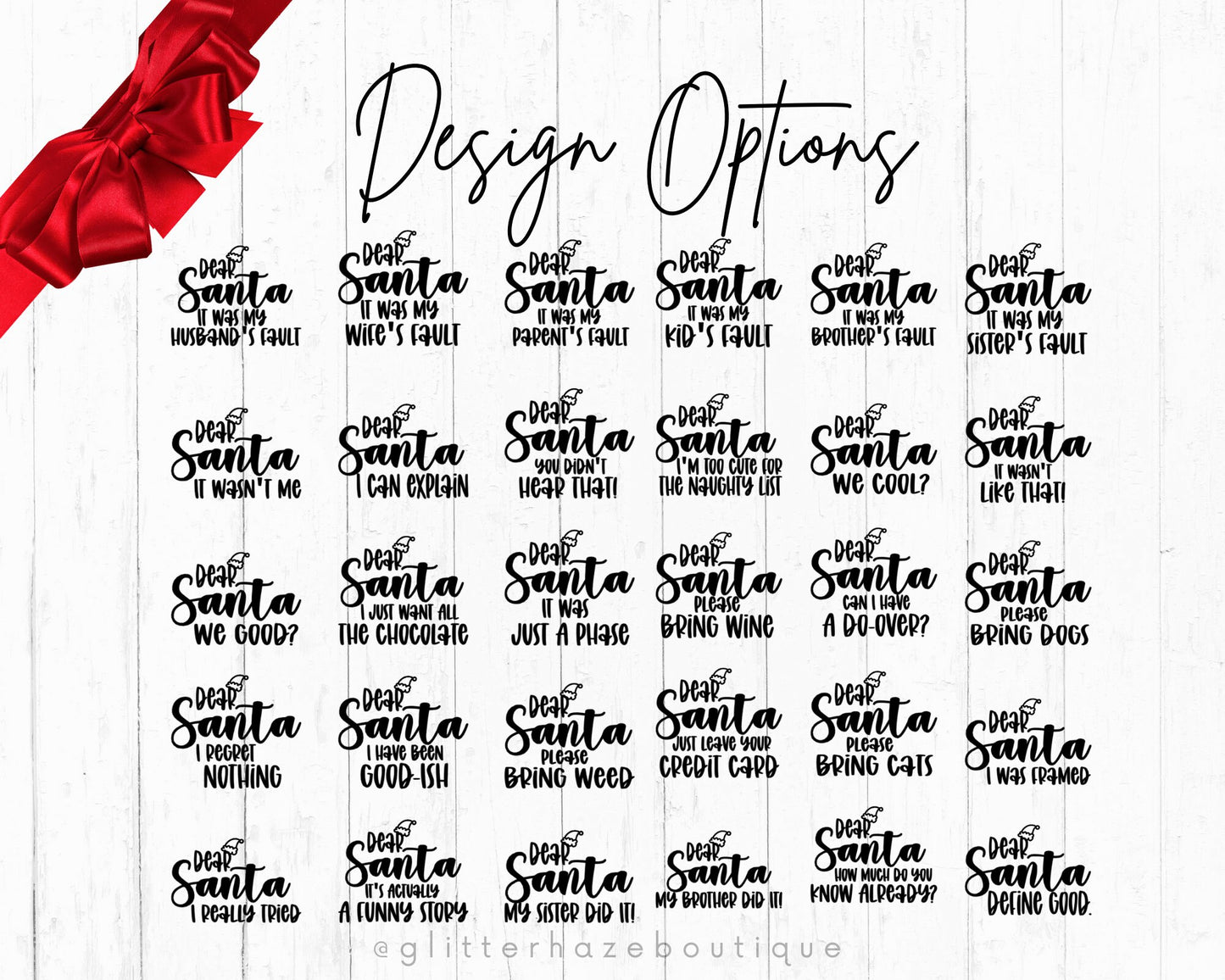 Family Christmas Shirt, Dear Santa I Can Explain, Matching Christmas Pyjamas, Funny Gift for the Family, Personalized Gift