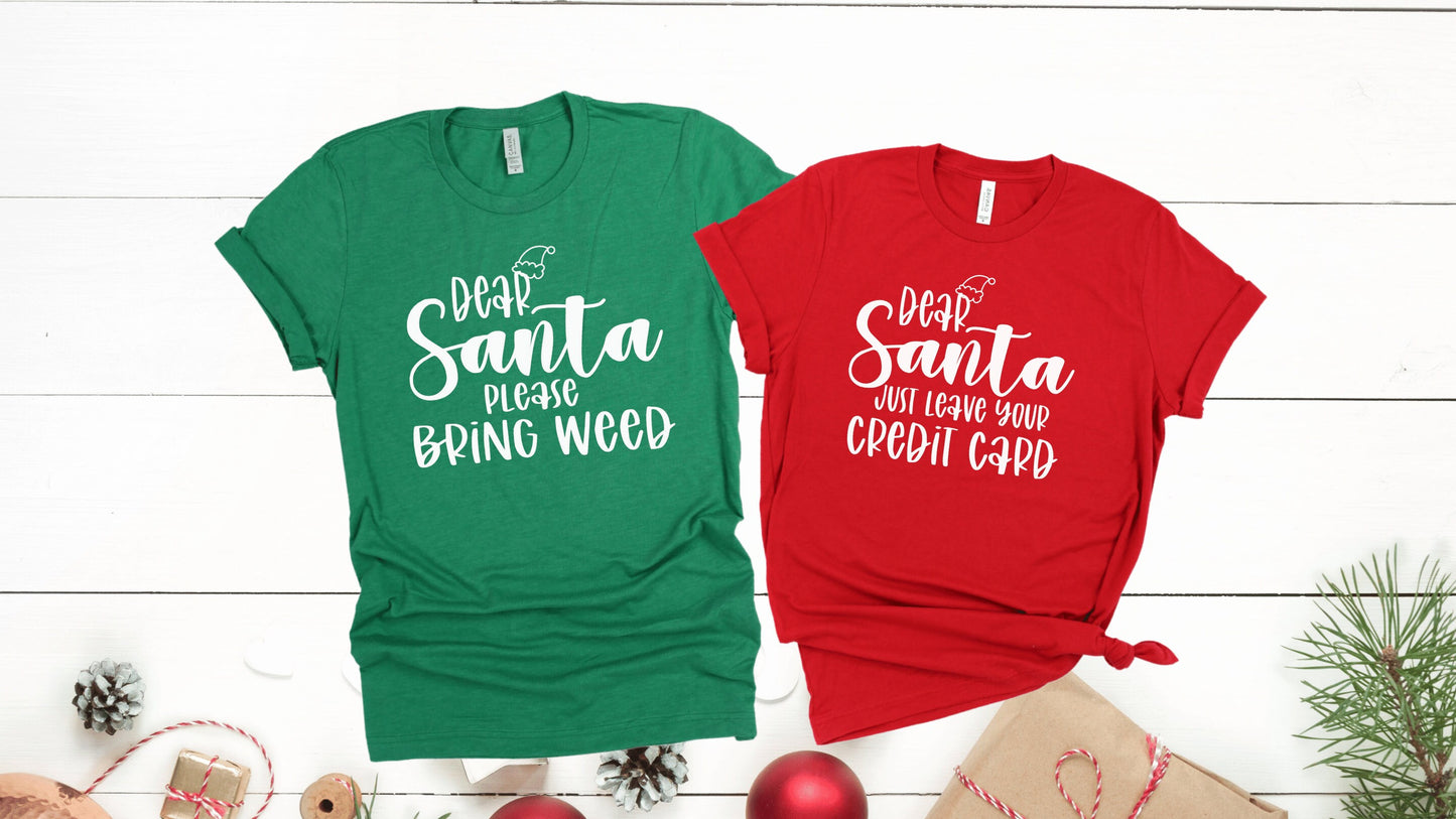 Family Christmas Shirt, Dear Santa I Can Explain, Matching Christmas Pyjamas, Funny Gift for the Family, Personalized Gift