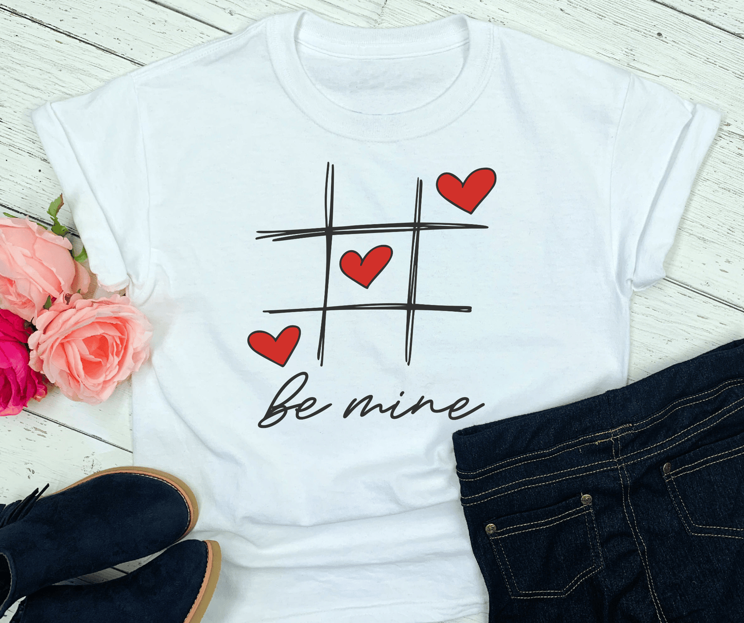 |Be Mine Tshirt| Valentine’s | Cute Couples Gift | Trendy Unisex Saying Tee | Typography