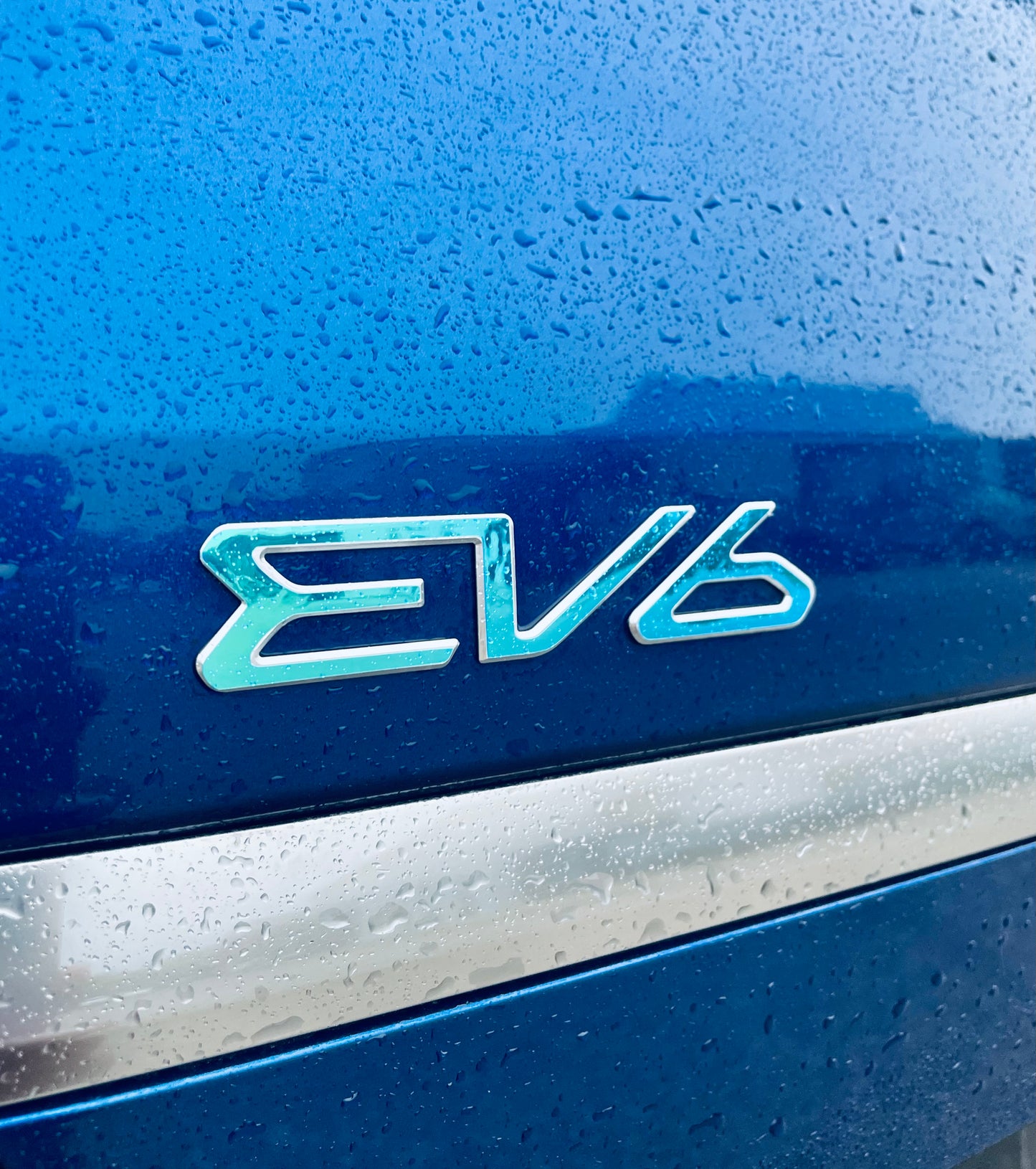 Kia EV6 2023+ Nameplate Overlay | Rear Hatch| Car Decal | Rear Trunk Nameplate | Gifts for him | Car Accessories |