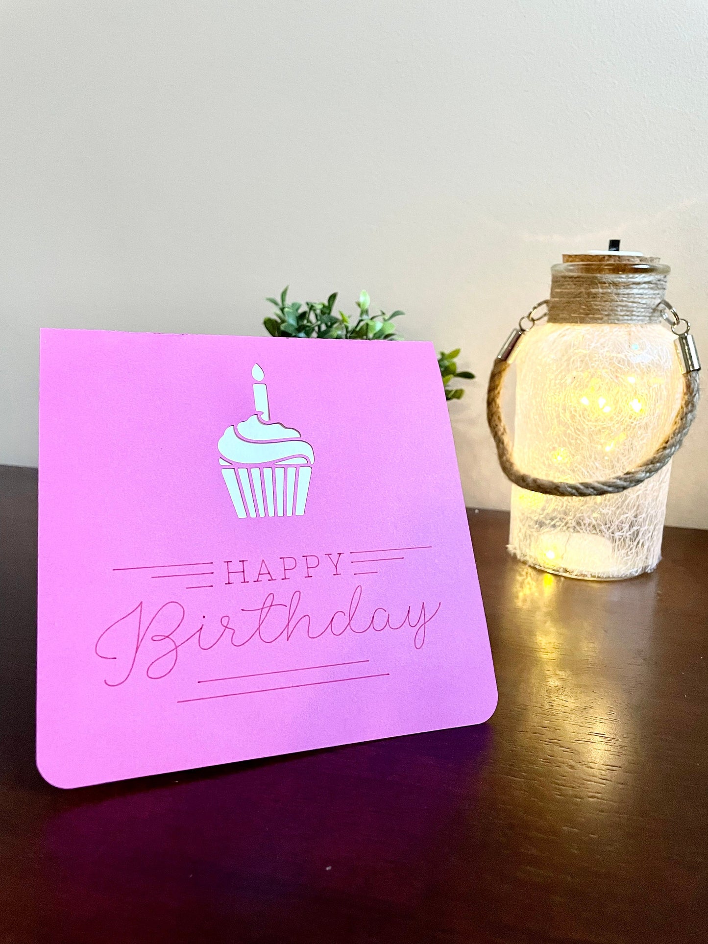 Pop up Cupcake Card, Birthday Card, Pop up Cards, Handmade, Gifts for Her, Kawaii, Greeting Card